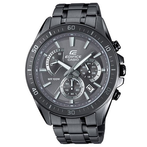 【CASIO】EDIFICE 時尚大型錶眼極速扇型指針腕錶-科技灰(EFR-552GY-8A)正版宏崑公司貨