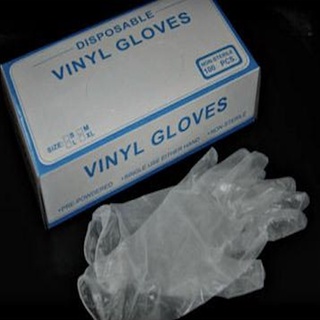 加厚真空包袋 一次性 PVC無粉手套 厚款 100入 檢驗手套 透明手套 無塵室 一次性拋棄式手套 塑膠手套