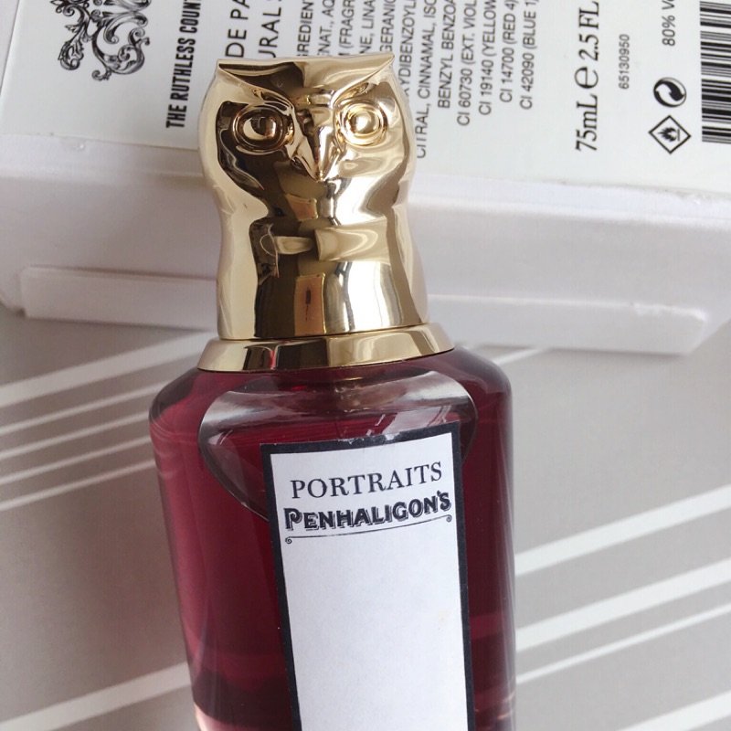 Penhaligon's潘海利根 獸首香水 令人垂涎的公爵夫人淡香精 75ml 貓頭鷹 EDP試用瓶Tester 賠售