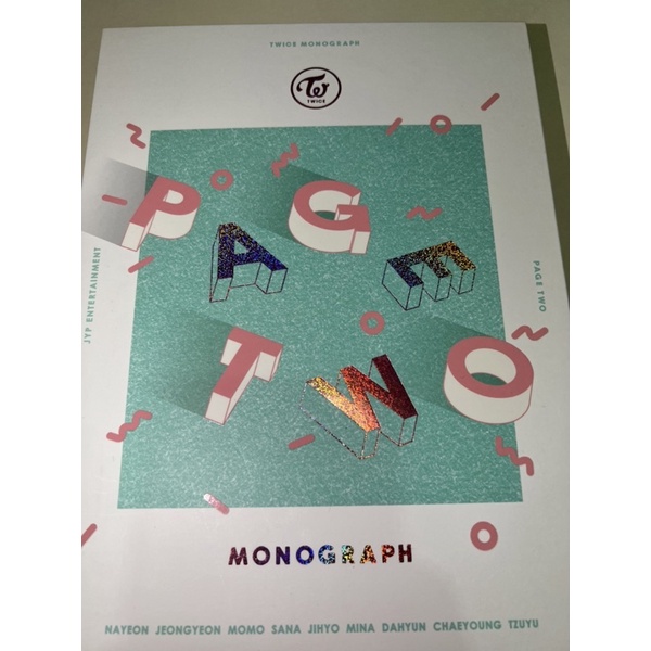 Twice Page Two Monograph 寫真