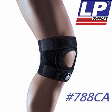 LP 美國頂級 護具 LP 788 CA 透氣式調整型護膝 (1入) 膝部 護套 籃球 自行車 慢跑 路跑 健身 運動