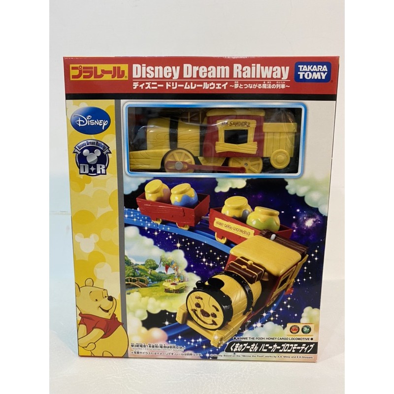 TAKARA Tomy Disney dream railway 小熊維尼森林蒸汽機關車 火車