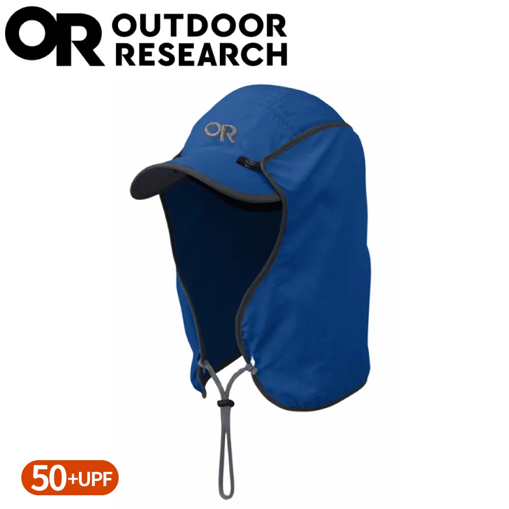 【Outdoor Research 美國 抗UV透氣鴨舌護頸帽《暗藍》】243433/防曬後遮/棒球帽/登山健行