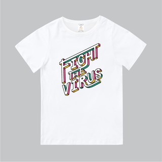 T365 臺灣製造 MIT CORONAVIRUS COVID-19 FIGHT VIRUS 親子裝 童裝 T恤 T