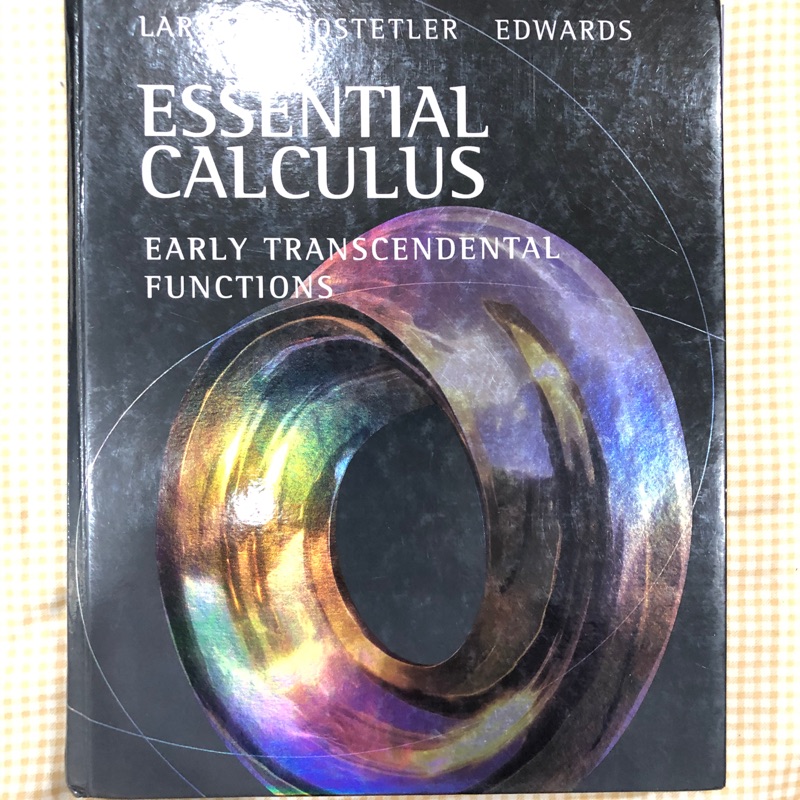 微積分精華版 Essential Calculus Early Transcendental Functions