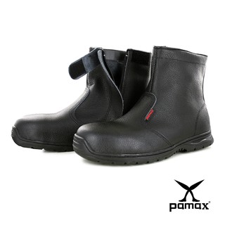 PAMAX 帕瑪斯-皮革製中筒拉鍊防滑安全鞋/PZ31301FEH-中筒/男女尺寸3-13