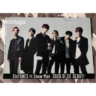 【二手】Snow Man SixTONES 周邊 單曲 特典 檔案夾 資料夾