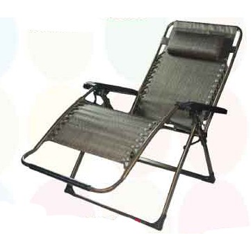 【南洋風休閒傢俱】海灘椅系列-工廠休息椅 乘涼椅 二折紗網無段式躺椅 夏季海灘椅 YT 724-8