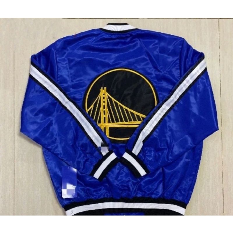 正版 STARTER 金州 勇士隊 棒球外套 夾克 NBA 嘻哈 饒舌 美版尺寸:S M L