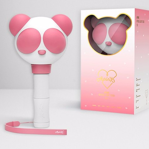 預購可貨到付款韓國原裝進口apink A Pink 官方應援手燈螢光棒熊貓燈熊貓棒鄭恩地 蝦皮購物