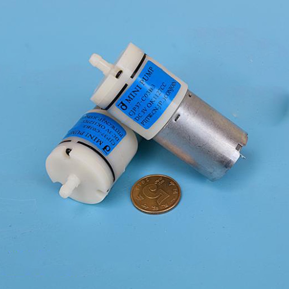 微型打氣泵 DC 3V 5V 6V 370 電機氣泵 靜音大氣容積( 醫療）監護儀氣泵氧氣泵適用於水族館魚缸
