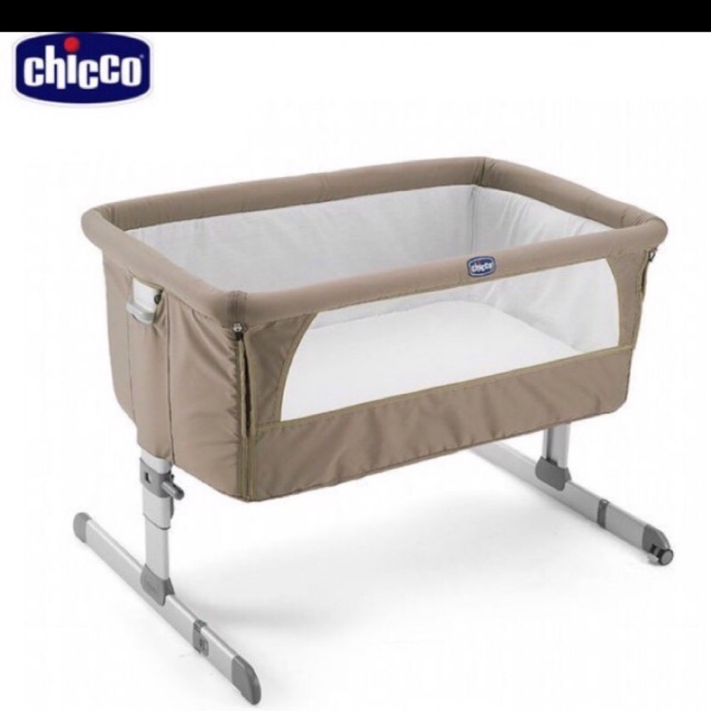 二手 義大利Chicco NEXT 2 ME多功能移動嬰兒床［送有機床墊及床包］