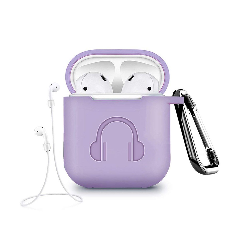 Apple AirPods 藍芽耳機亮彩保護套