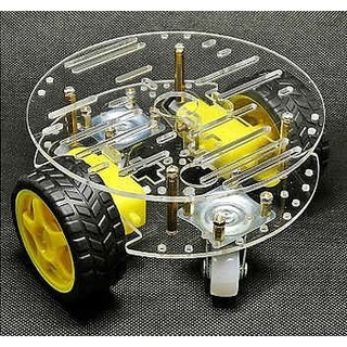 [RWG] Arduino 自走車 循跡車 圓形 圓型 雙層 小車底盤