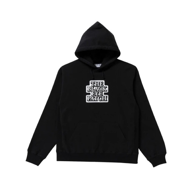 KUTINAWA] BLACKEYEPATCH-OG LABEL HOODIE BLACK | 蝦皮購物