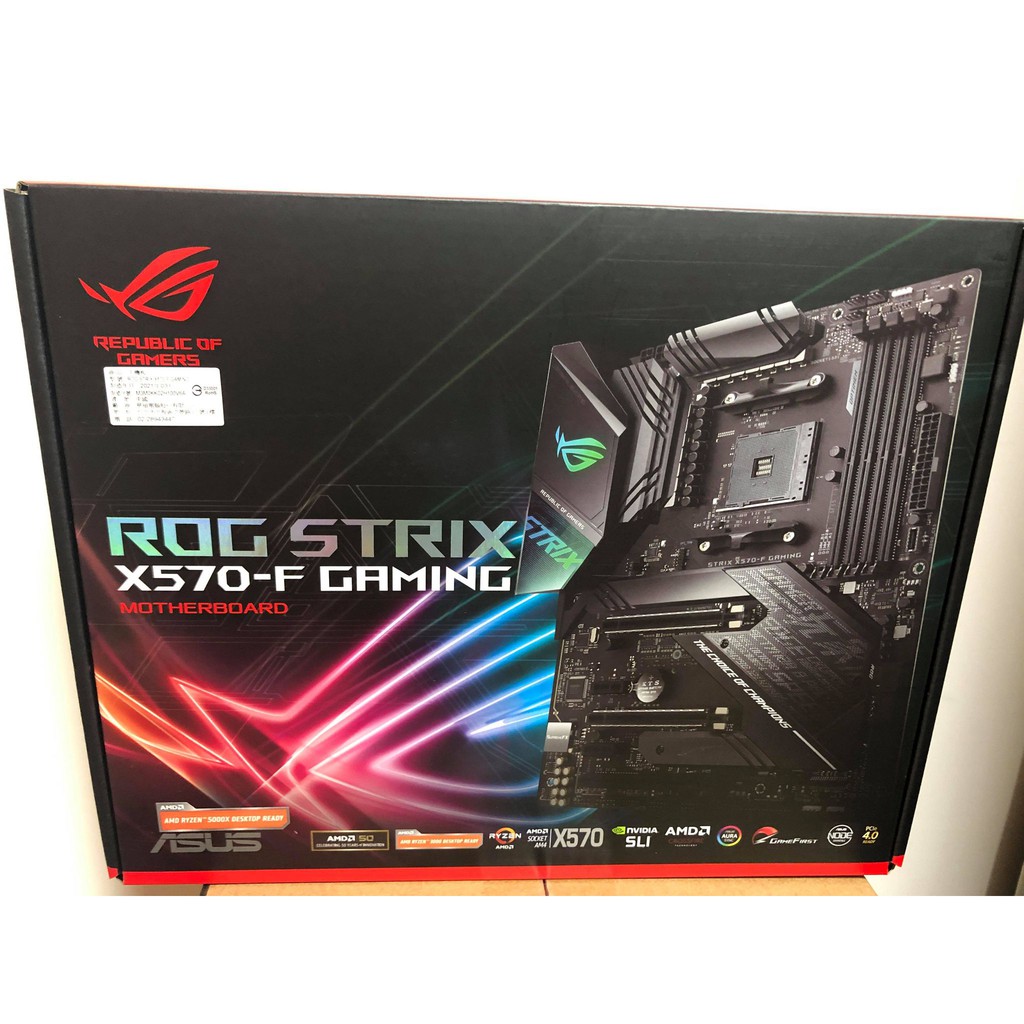 全新 ASUS 華碩 ROG STRIX X570-F GAMING主機板