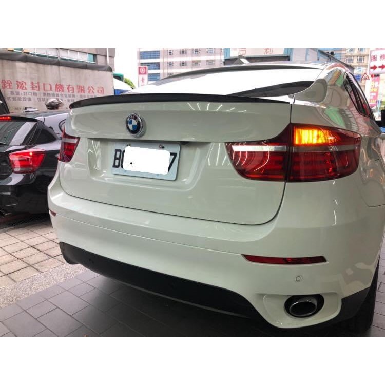 寶馬 BMW E71 X6 MP款碳纖維尾翼 X6鴨尾 X6M碳纖維尾翼