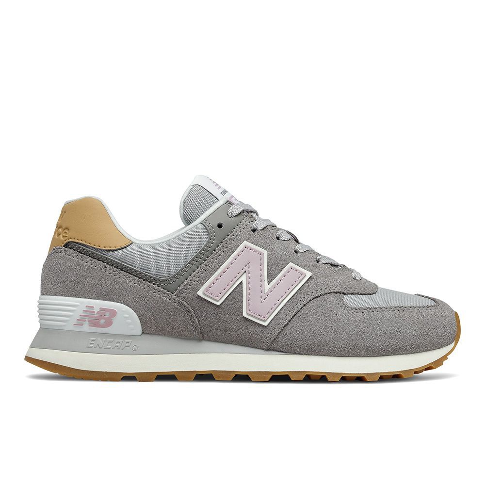 New Balance 女款灰色運動休閒鞋-NO.WL574NA2