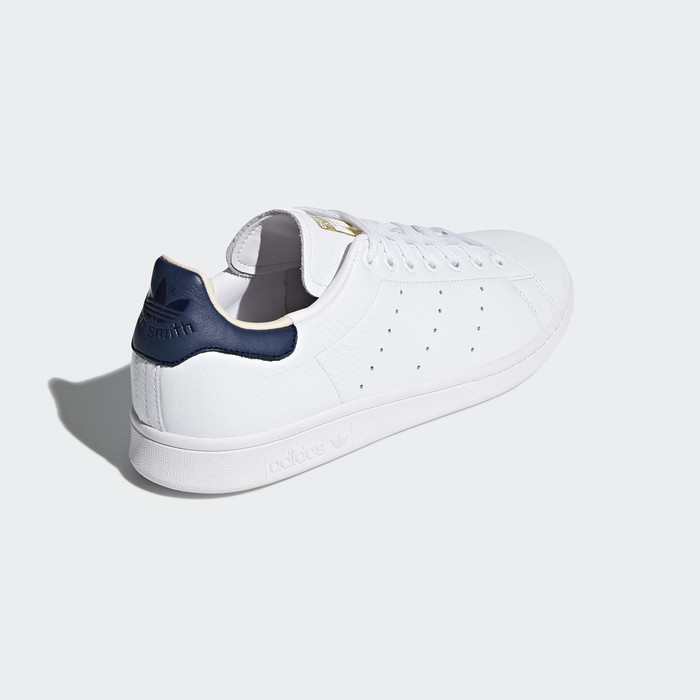 小八】Adidas original stan smith Navy 白深藍金標CQ2201 | 蝦皮購物