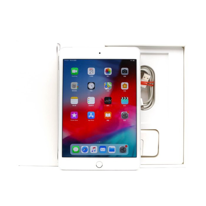 【高雄青蘋果】Apple iPad mini 4 銀 128G Cellular+Wi-Fi版 蘋果平板#40080