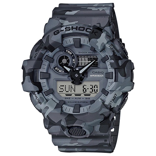 CASIO 卡西歐 (GA-700CM-8A) G-SHOCK【台灣原廠公司貨】迷彩 運動防水電子錶