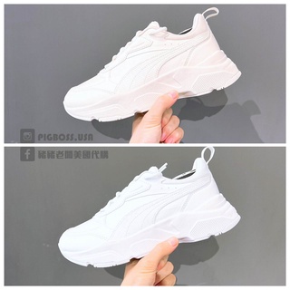 【豬豬老闆】PUMA Cassia SL 金標 皮革 時尚 休閒鞋 女鞋 全白 38527901 奶茶色 03