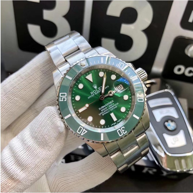 Rolex-勞力士 男士機械錶 116610LV 限量鬼王 黑水鬼 藍水鬼 綠水鬼機械錶 商務男錶 男士腕錶
