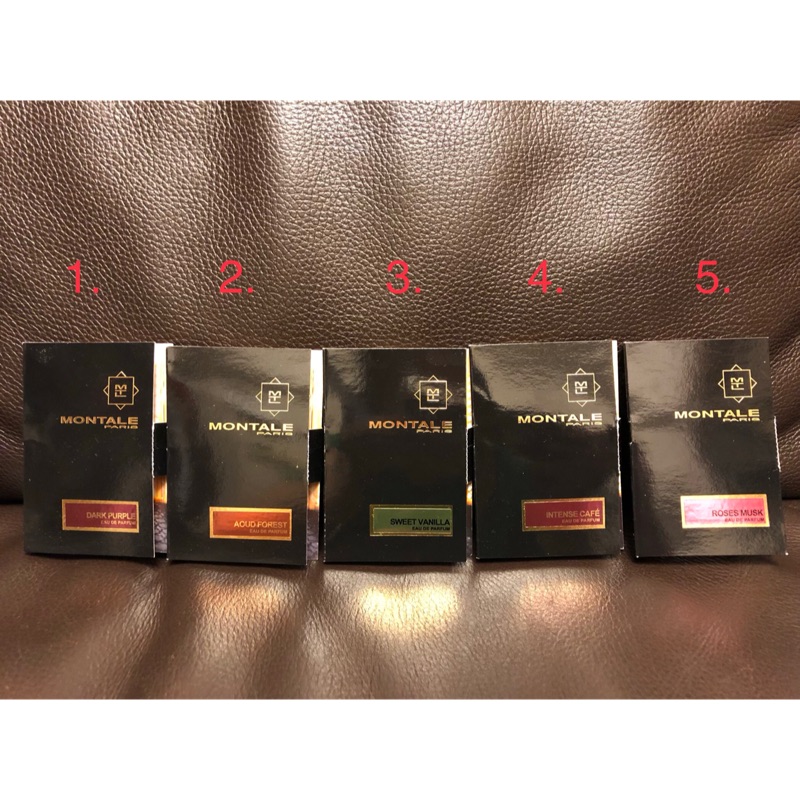 🇺🇸美國原裝 MONTALE DARK  FOREST SWEET ROSES CAFE濃咖啡 香草 玫瑰針管2ml