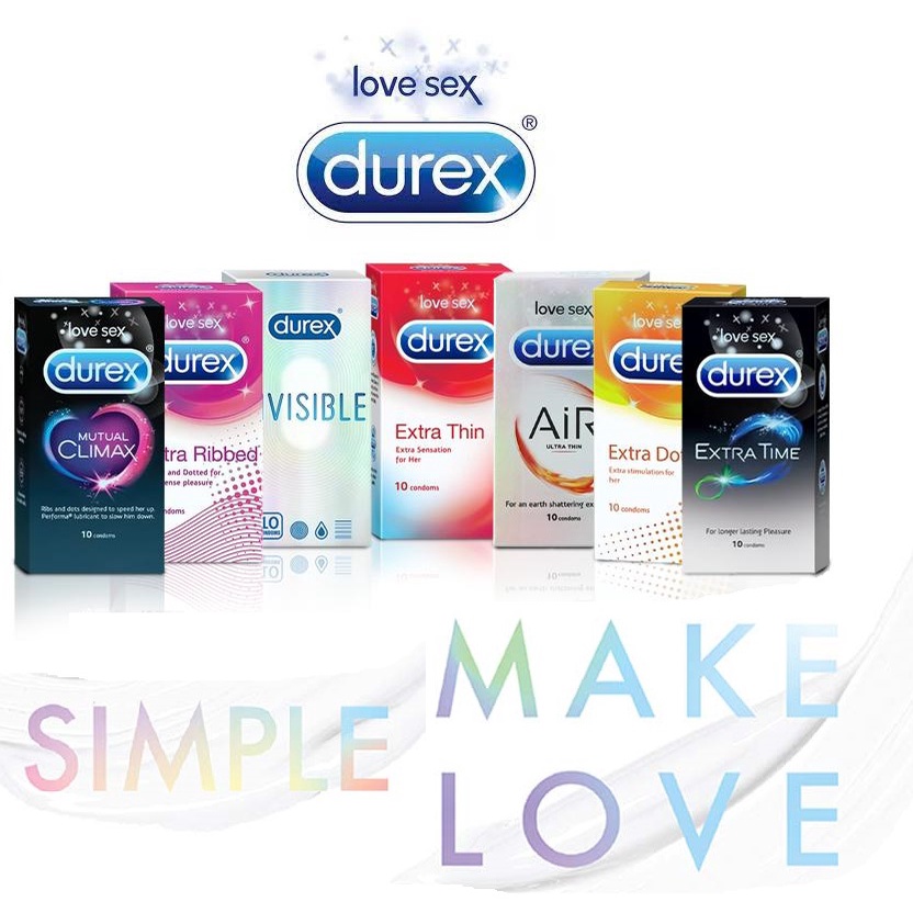 DUREX保險套 最輕薄的組合 超薄型+更薄型+AIR輕薄幻影型 避孕套 衛生套 安全套