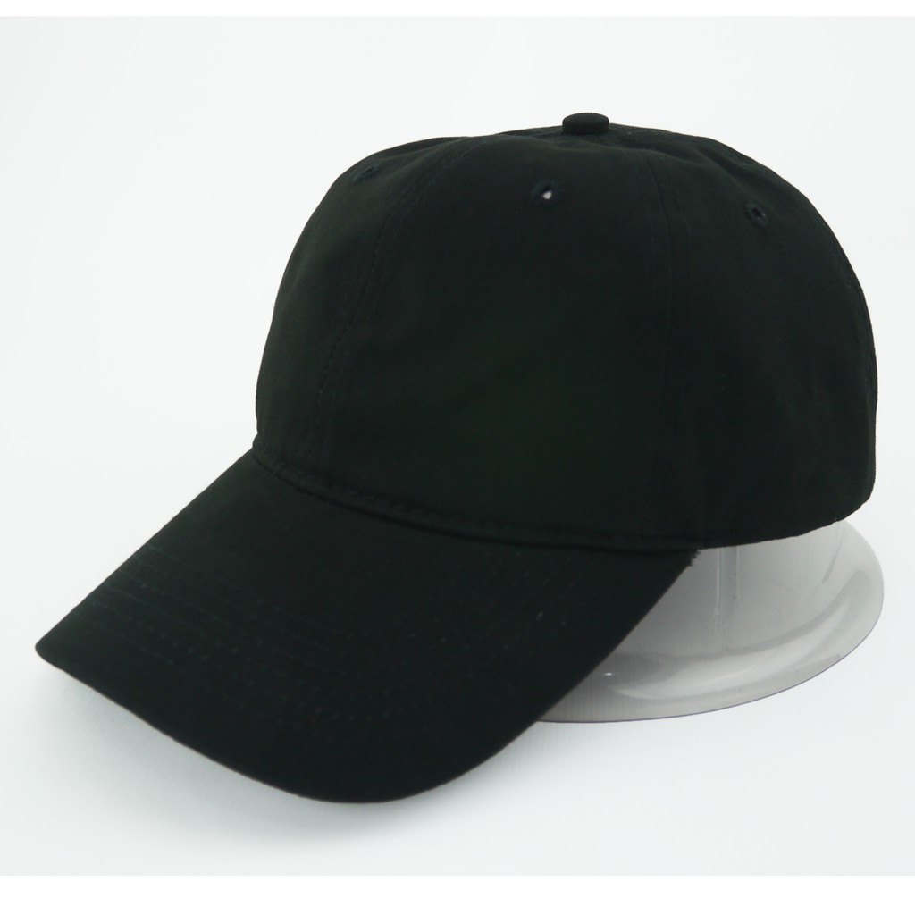 虎斑喵帽舖~美國 PACIFIC 黑色軟式棒球帽老帽 金屬扣環 純棉高質感~帽圍 57 cm ~限量