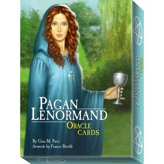 【預馨緣塔羅鋪】現貨正版異教雷諾曼指引卡pagan lenormand oracle card(全新38張)