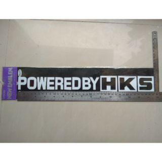 日本進口 POWERED HKS 貼紙 改裝大廠 STI 86
