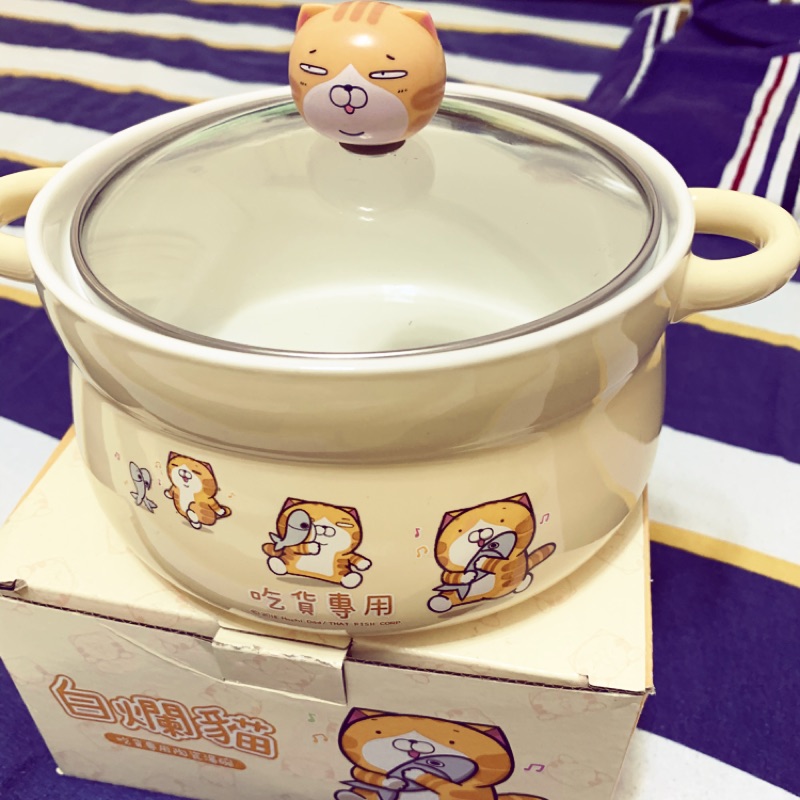 85度c 白爛貓陶瓷湯碗 泡麵碗 1000ml 蝦皮購物