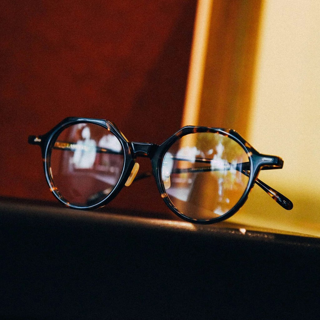 台灣 CLASSICO眼鏡 C18-M C2 (琥珀色) 經典皇冠型 鏡框 半手工眼鏡【原作眼鏡】