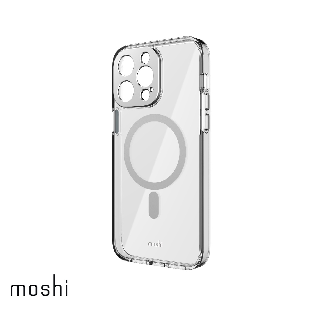 Moshi【iPhone 14】iGlaze MagSafe 磁吸輕量透明保護殼 iPhone 14 手機殼