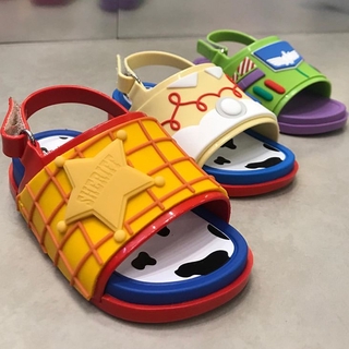 玩具總動員迪士尼童鞋夏季女童拖鞋兒童涼鞋男童沙灘鞋