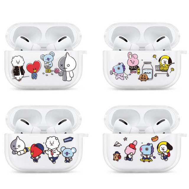 【GARMMA 宇宙明星BT21 AirPods Pro 耳機盒 TPU保護套】保護殼