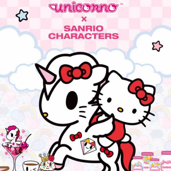 【不可挑款】當日出貨【Poison】Sanrio × Tokidoki 獨角獸與Hello Kitty的好朋友們