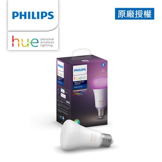 Philips 飛利浦 Hue 智慧照明 全彩情境 9.5W燈泡 藍牙版(PH001)