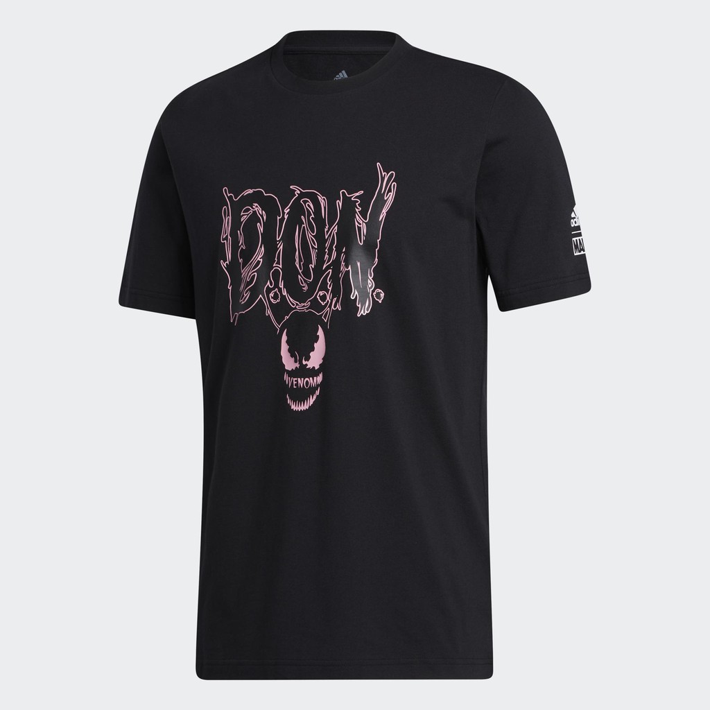 Adidas DON VENOM TEE 男款黑色休閒短袖上衣-NO.GI8874