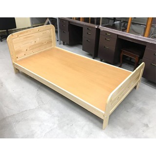 永達二手傢俱生活館/全新松木床架/床組/簡易床架/床架/松木床架/實木床架/單人床/雙人床/3.5尺床架/5尺床架