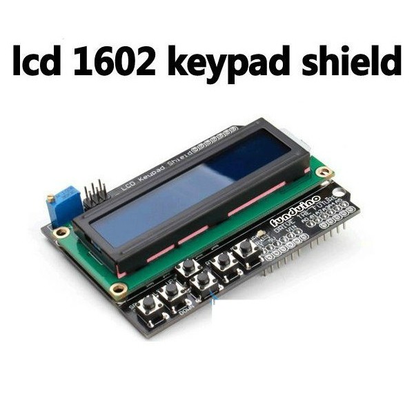 現貨 Arduino LCD Keypad Shield LCD 1602 液晶按鍵擴展板