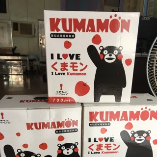 KUMAMON 熊本熊 密扣式玻璃保鮮盒