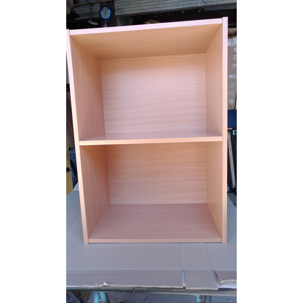 【曲豆居家生活館】  DIY兩格組合櫃 2層 書本 模型 置物櫃(免運)