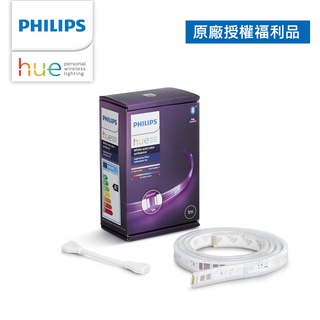 Philips 飛利浦 Hue 智慧照明 全綵情境 1M延伸燈帶 藍牙版 PH009(拆封福利品)