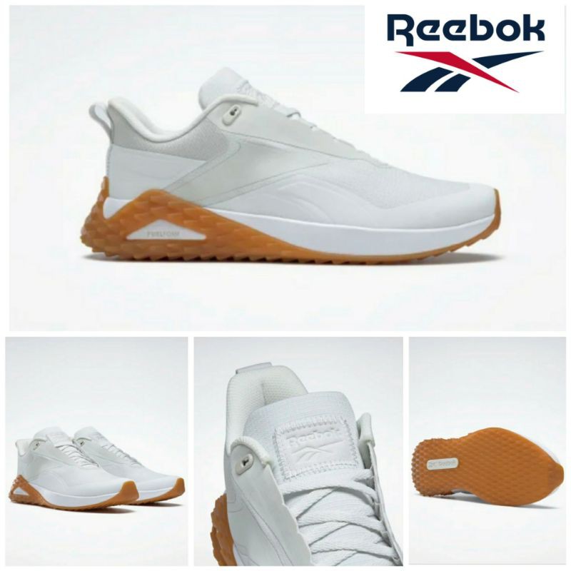 🎯#Reebok men's shoes🏁 FU8798 白色越野慢跑鞋
