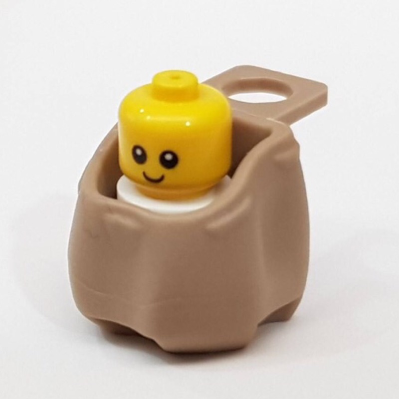 【台中翔智積木】LEGO 樂高 深沙色 背帶 Baby 小嬰兒