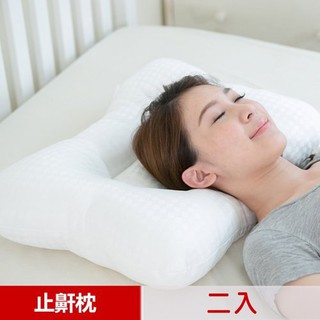 【樂樂生活精品】【凱蕾絲帝】台灣製造~平凹造形可水洗物理健康止鼾枕(2入) 免運費! (請看關於我)