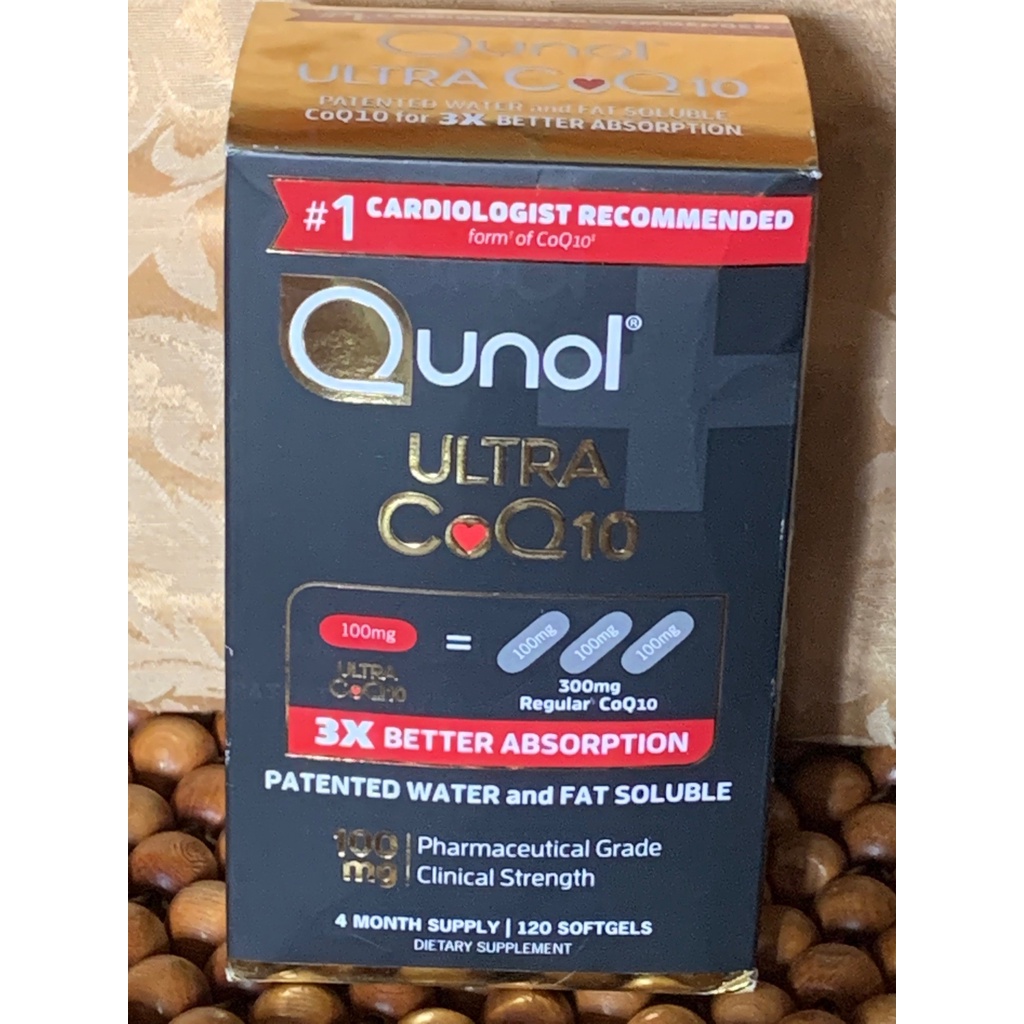 美國 Qunol CoQ10 輔酶 ULTRA 100mg 120顆 現貨 面交