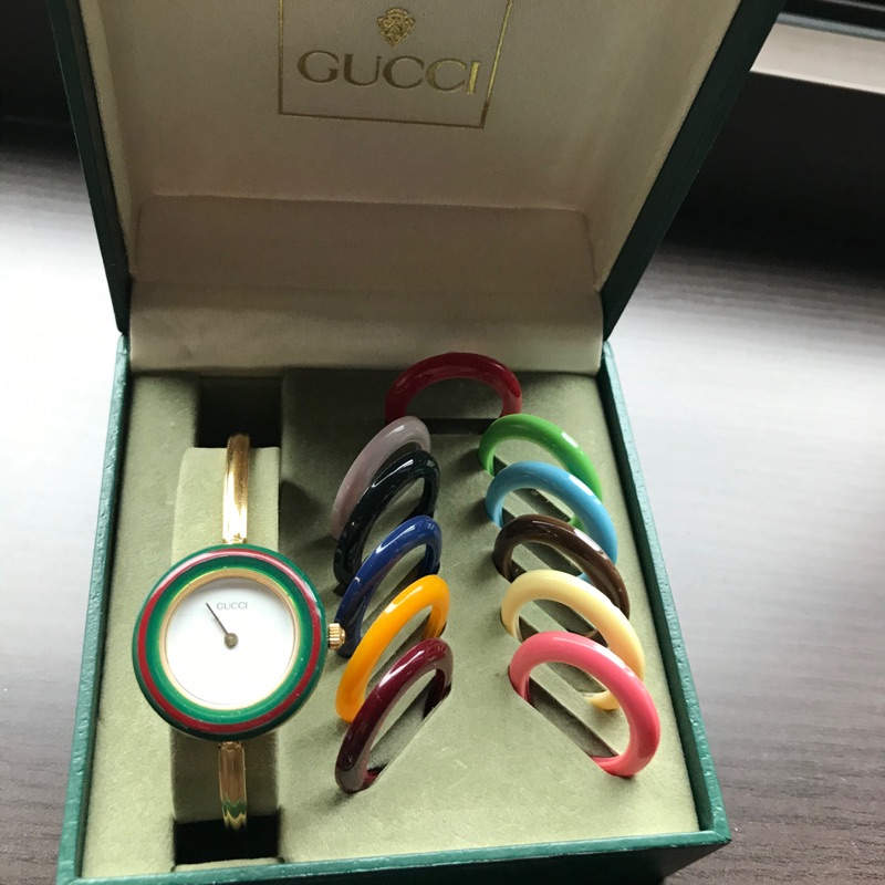 Gucci古董錶可換殼二手